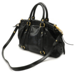 Miu Miu Shoulder Bag Leather Black🌲🍀 - Image 2