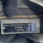 Balenciaga 2way Handbag City Bag Dark Gray Leather 115748 Shoulder bag Authentic🪻🍃 - Image 23