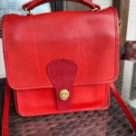 Vintage Coach Red Station Bag 5130🍬⚡ - Image 3