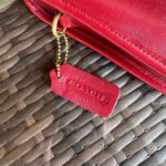 Vintage Coach Red Basic Bag 9455🍎🔥 - Image 12