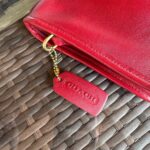 Vintage Coach Red Basic Bag 9455🍎🔥 - Image 11