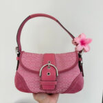 Vintage Coach Soho Jacquard shoulder bag