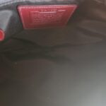 ❤️ Y2K Vintage Coach Small Suede Burgundy Hobo Shoulder Bag ❤️ - Image 7