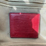Authentic Coach Soho shoulder bag burgundy - Image 33