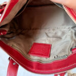 Vintage Coach tote and makeup bag - Image 7