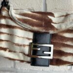 🍇💜PreOwned RARE 2000s archive vintage Fendi animal print pony🍇💜 - Image 4