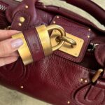 Authentic Burgundy Chloe paddington leather Preowned💜🍇 - Image 26