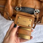 PreOwned 2000s vintage Chloe Paddington handbag in tan brown leather with long cross body/ shoulder strap (detachable).🍂✨ - Image 6