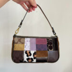 Vintage Coach Patchwork Demi y2k Pouch
