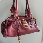 Authentic chloe paddington bag in burgundy/pink🍬⚡ - Image 41