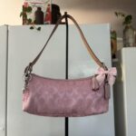 Coach Bubblegum Pink Y2K Demi Baguette🌲🍀 - Image 8