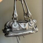 Authentic silver Chloe paddington bag🥬🎄 - Image 5