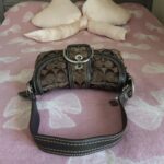 Y2K Vintage Coach Brown Mini Soho Signature Cs Shoulder Purse🤎🌆 - Image 3