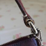 💜 Y2K Vintage Coach Purple Mini Demi Buckle Shoulder Bag 💜 - Image 6