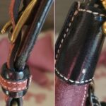 Y2K Vintage Coach Maroon Suede Small Shoulder Bag🖤🍫 - Image 7