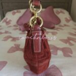 ❤️ Y2K Vintage Coach Small Suede Burgundy Hobo Shoulder Bag ❤️ - Image 5