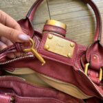 Authentic chloe paddington bag in burgundy/pink🍬⚡ - Image 31