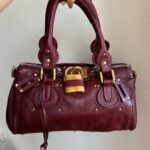 Authentic Burgundy Chloe paddington leather Preowned💜🍇 - Image 43