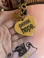 RARE Juicy Couture St. Jude’s CHOOSE HOPE Pink Velour Tote Matching Bracelet🥬🎄 - Image 6