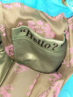 Vintage Juicy Couture Baby Blue Daydreamer Bag Bow Scottie Dogs Velour Gold💜🍇 - Image 6