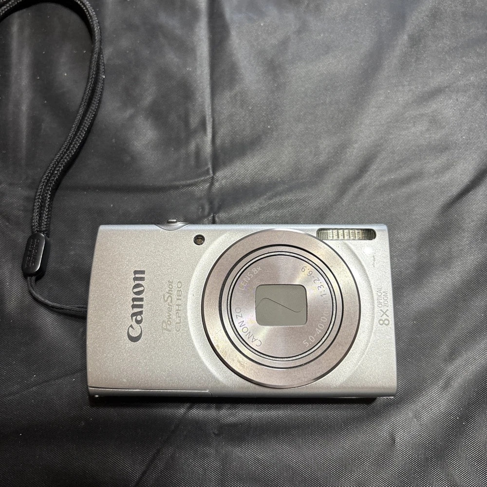 💿 Canon ELPH 180 Silver // [Near MINT] Full Boxed Set ✨ Y2K Digicam - Image 10