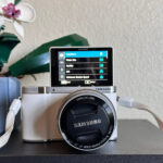 Used 🍇 ₊˚💜 Samsung NX3000 Mirrorless Digital Camera (White) with 16-50mm Lens - Image 6