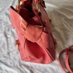 Authentic Pink Miu Miu Vitello Lux Bow Bag With Gold Hardware🍒❤️‍🔥 - Image 12