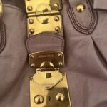 Authentic Light Pink Miu Miu Vitello Leather Bow Bag With Gold Hardware And Removable Strap🤍🗻 - Image 25