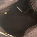 Authentic Grey Looks A Bit Purple In Person Miu Miu Vitello Leather Bow Bag With Gold Hardware And Removable Strap🤎🌆 - Image 26