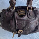 Brown Chloe Paddington Bag With Gold Hardware🤎🌆 - Image 8