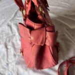 Authentic Pink Miu Miu Vitello Lux Bow Bag With Gold Hardware🍒❤️‍🔥 - Image 7