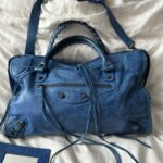💜🍇Preowned BALENCIAGA ‘FIRST’ CITY BAG💜🍇 - Image 3