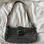 🍇💜Preowned NAVY FENDI BAGUETTE🍇💜 - Image 6