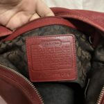 Vintage Coach Red Ergo Hobo💙🌀 - Image 3