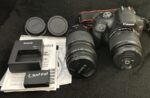 Canon EOS Rebel T7 DSLR Camera with EF18-55mm and EF 75-300mm Lenses