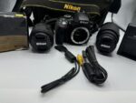 Nikon D3300 24.2MP Digital SLR Camera  18-55mm/55-200mm Wireless Mobil Adapter - Image 3