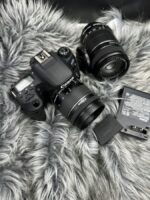 Canon EOS 77D 24.2 MP Digital SLR Camera with EF-S 18-55mm & EF-S 55-250mm Lenses - Image 3
