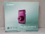 Canon PowerShot SD 1400 IS Digital ELPH Camera Pink w Box Charger TESTED - Image 2
