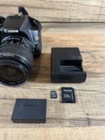 Canon EOS 250D 24.1MP Digital SLR Camera W/ 18-55mm f/3.5-5.6 III Lens & Charger - Image 5