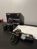 Canon PowerShot G7 X Mark II Compact Camera - Black + 128 SD card