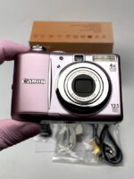 Canon PowerShot A1100 IS 12.1 MP Digital Camera - RARE PINK - MINT! - Image 4