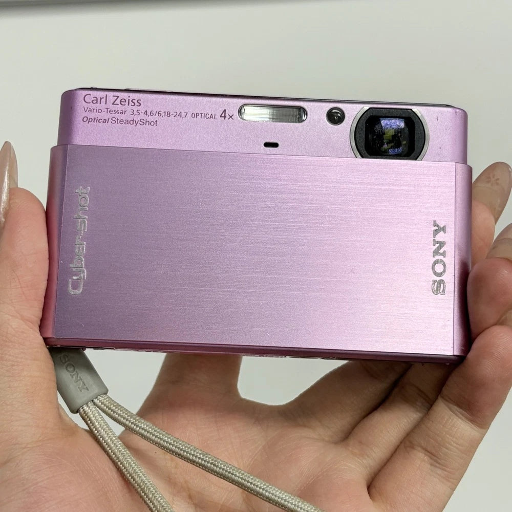 🎀 RARE PINK [Sony Cyber-shot DSC-T77] // Y2K "It-Girl" Cam ✨ English Menu - Image 1