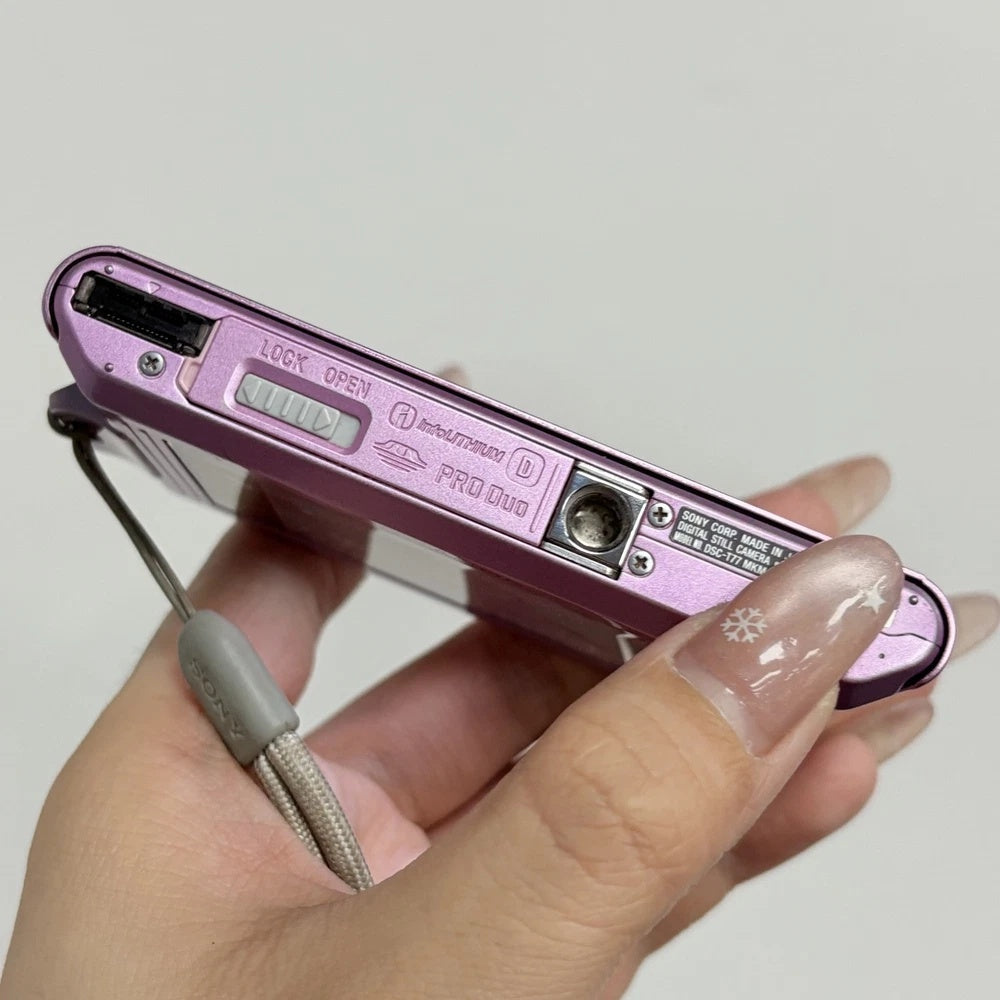 🎀 RARE PINK [Sony Cyber-shot DSC-T77] // Y2K "It-Girl" Cam ✨ English Menu - Image 3